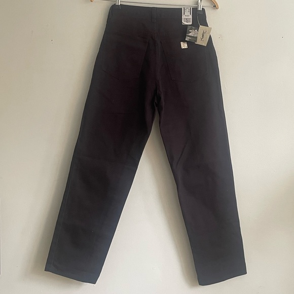 Vintage deadstock ysl black utility pants nwt - Picture 3 of 8